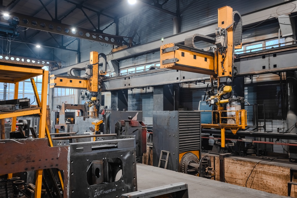 Портальный комплекс на базе роботов Fanuc