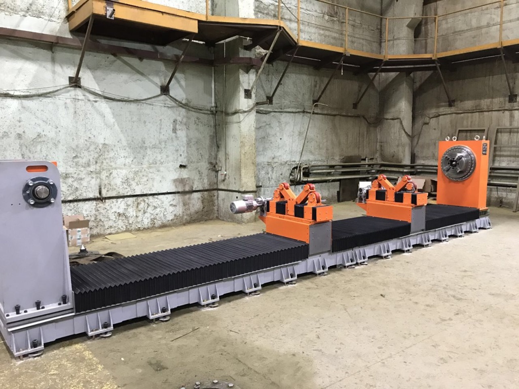 Двухосевой 10-тонный позиционер под наплавку