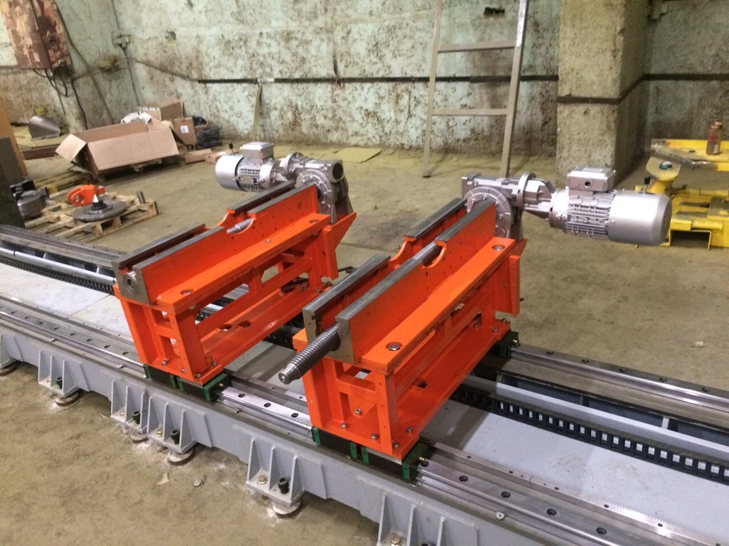 Двухосевой 10-тонный позиционер под наплавку