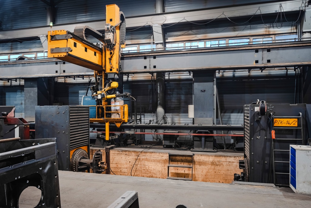 Портальный комплекс на базе роботов Fanuc